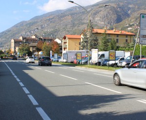 Aosta, modifiche alla circolazione in corso Battaglione e via Chambéry