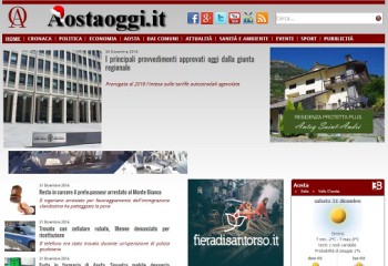Dodici mesi in dodici articoli per un anno di informazione in Valle d'Aosta