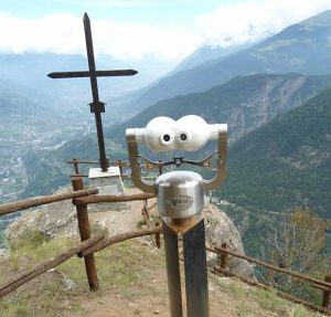 Installati gli ultimi binocoli panoramici nelle aree protette del Gran Paradiso e del Mont Avic