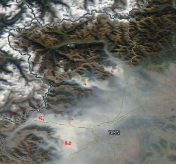 Incendi in Piemonte, inviata squadra di vigili del fuoco dalla Valle d'Aosta
