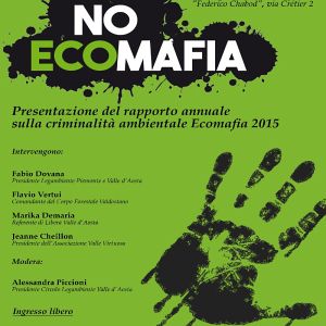 Aosta, Legambiente presenta il rapporto Ecomafia 2015