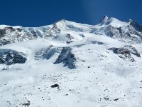 Alpinista ferito sul Monte Rosa da una scarica di sassi