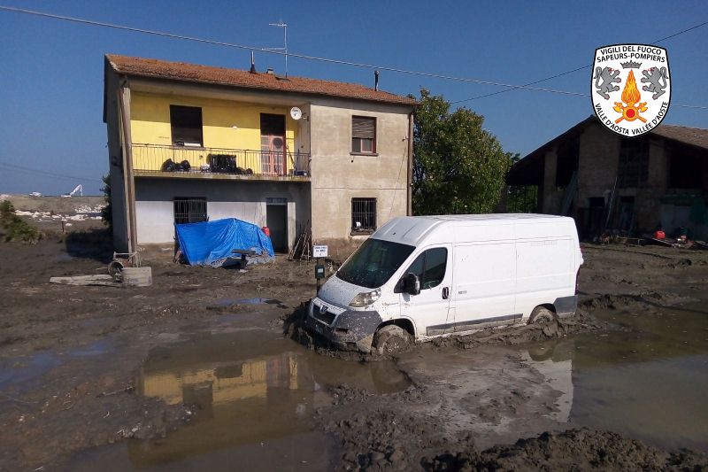 Valle d'Aosta invia un terzo contingente in Emilia Romagna