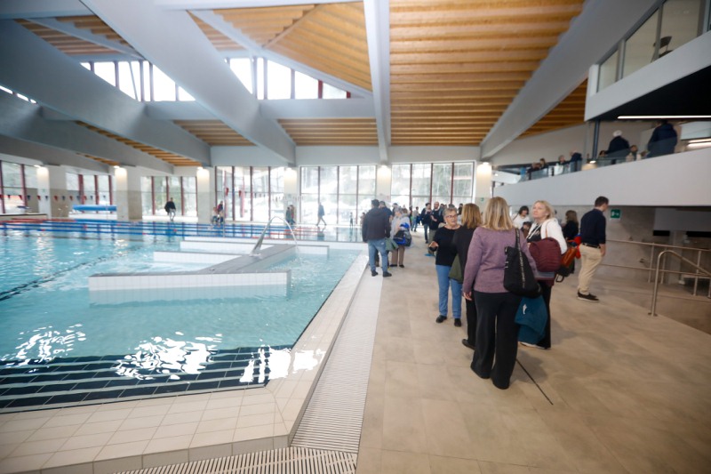 Inaugurazione della piscina