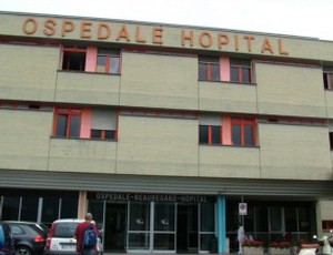 Aosta, confermato caso di meningite all'ospedale Beauregard