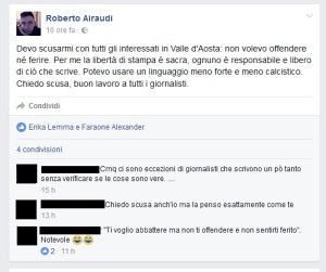 "Giornalisti andrebbero abbattuti": è bufera coordinatore Giovani di Stella Alpina