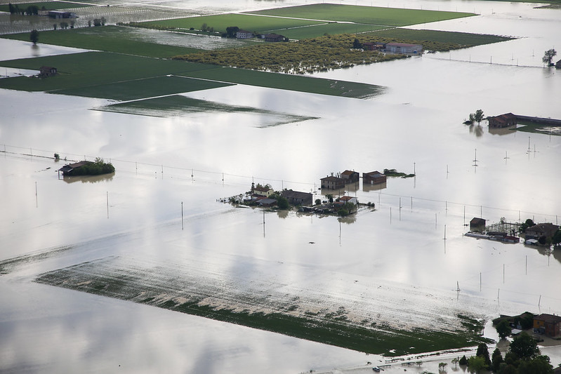 Alluvione in Emilia Romagna (foto Protezione Civile)