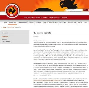 Il vizio di generalizzare dei politici italiani e valdostani