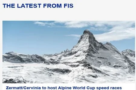 L'annuncio sul sito della Fis