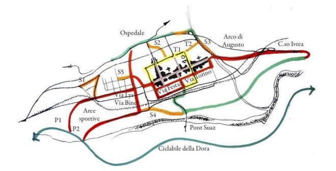 Aosta in bicicletta