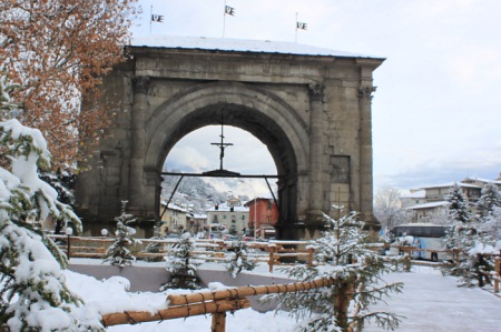 Aosta innevata