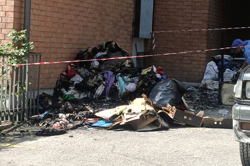 Incendio via Petigat, dimesse le persone portate in pronto soccorso
