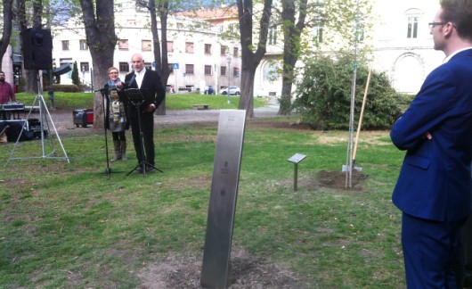 Aosta, intitolati ad Emilio Lussu i giardini di via Conseil des Commis