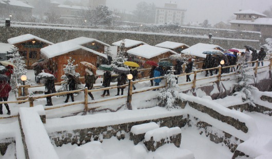 Marché Vert Noël di Aosta