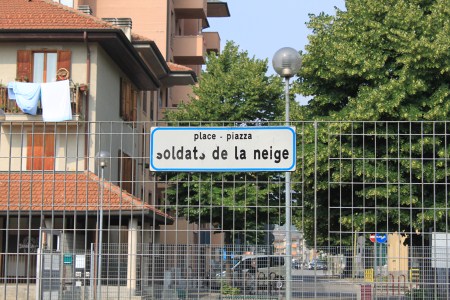 piazza Soldats de la Neige