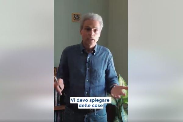 Il video messaggio di Gianni Nuti