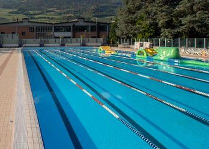 piscina scoperta di Aosta