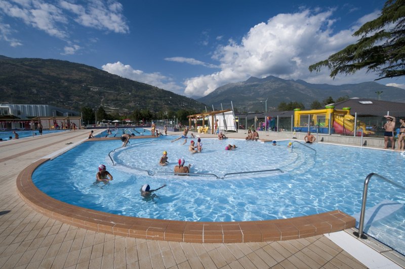 Iniziati i lavori di ammodernamento della piscina scoperta di Aosta