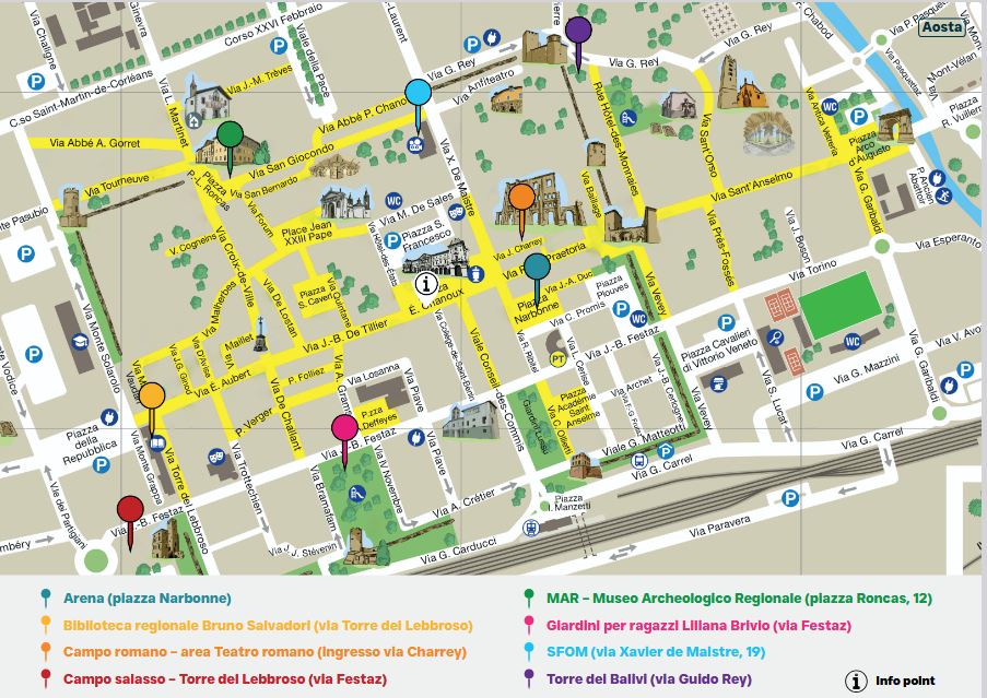 Mappa Veni Vidi Augusta