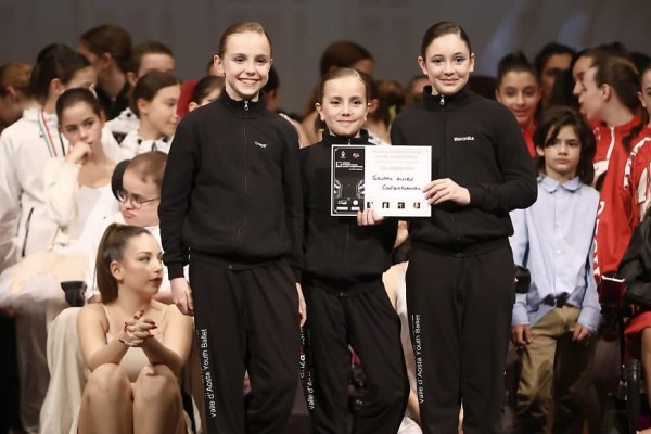 A Savona quattro premi per le ballerine di Area Danza Aosta