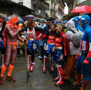 Supereroi in gara a Courmayeur per l'Arrancabirra 2014