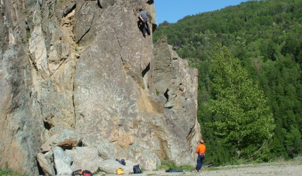 Palestra di roccia