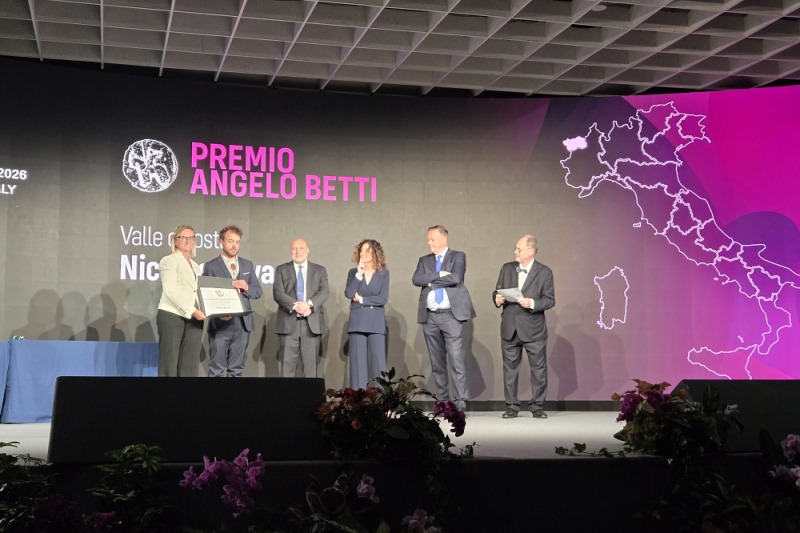 Nicolas Bovard premiato a Vinitaly Nicolas Bovard premiato a Vinitaly
