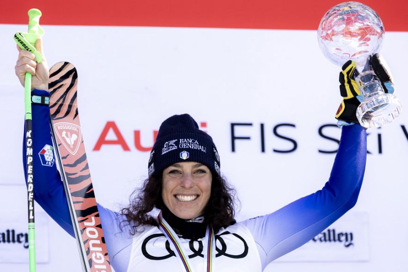 Sempre Brignone: di Federica anche la coppa di gigante