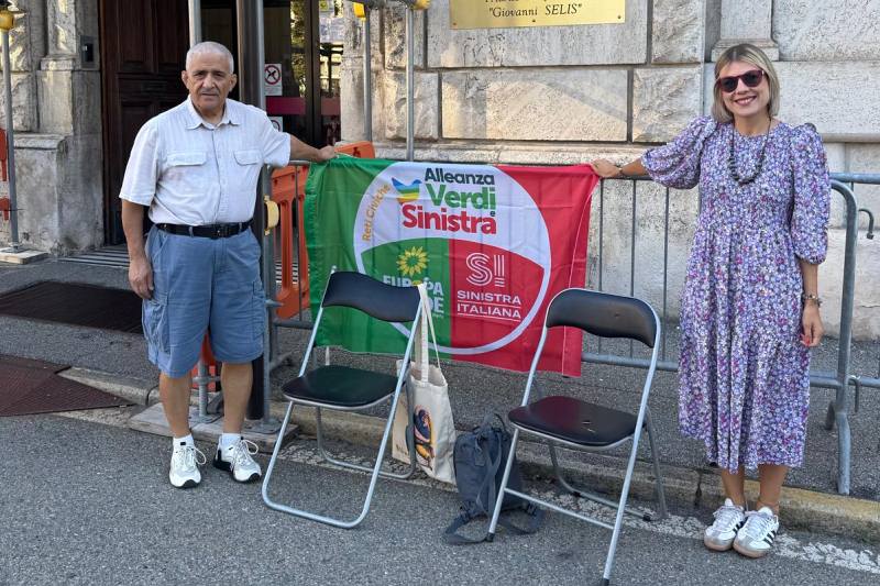 Apericena post elezioni organizzato da AVS
