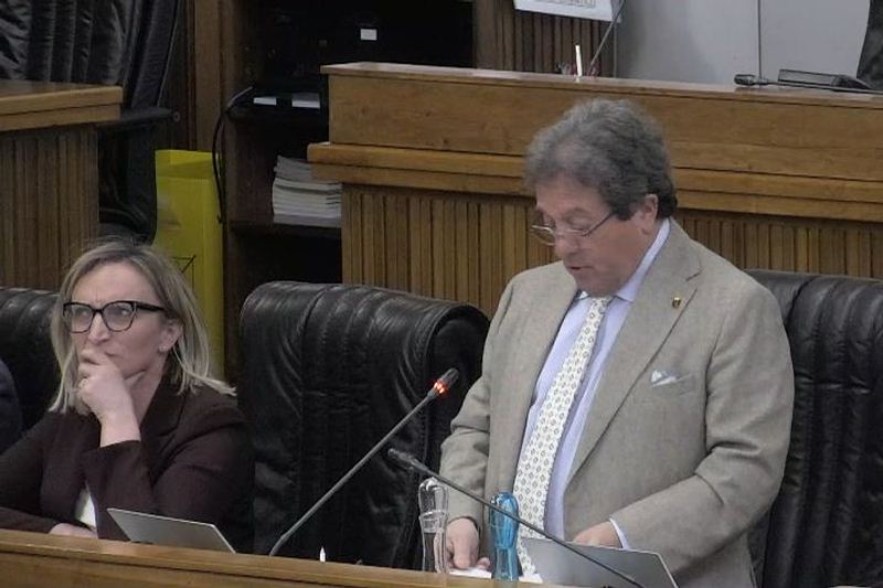 L'assessore Girod e l'assessore Baccega L'assessore Girod e l'assessore Baccega