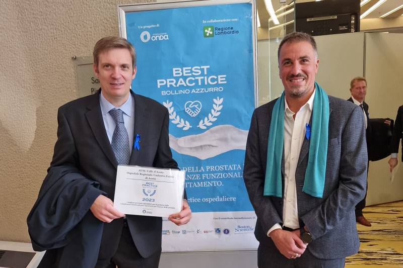 Bollino azzurro all'Urologia Bollino azzurro all'Urologia