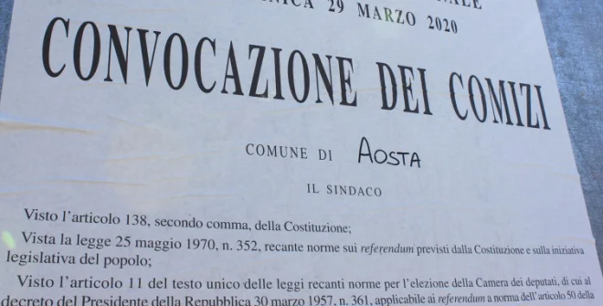 convocazione dei comizi