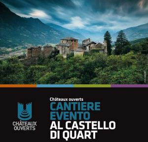 In 1.700 per la prima settimana del cantiere-evento al castello di Quart