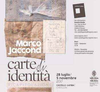 Mostre, la personale di Marco Jaccond al Castello Gamba