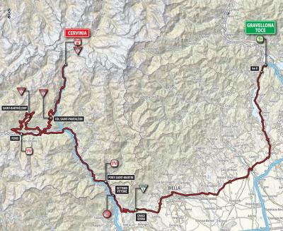 Giro d'Italia, stanziati 207mila euro per le due tappe in Valle d'Aosta
