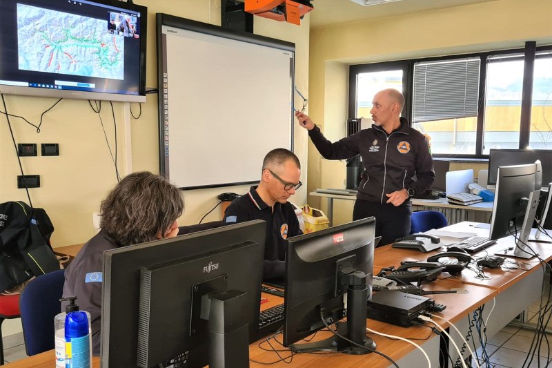 La riunione del Centro coordinamento soccorsi