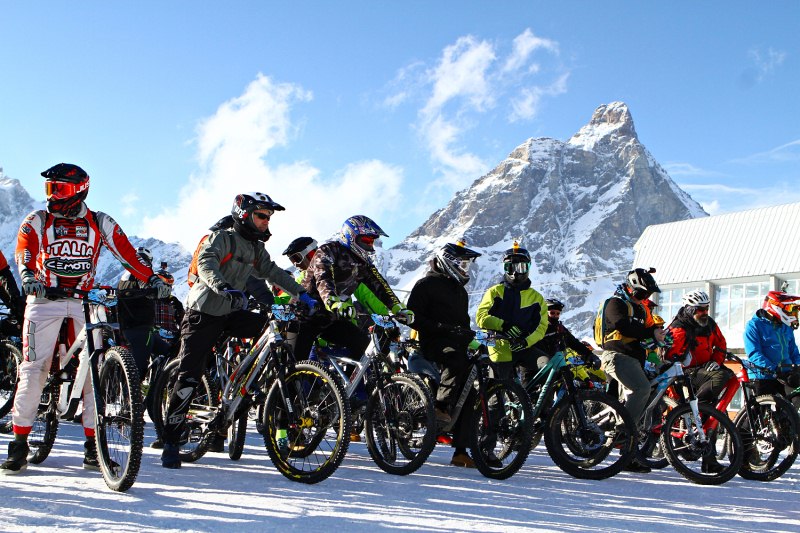 Cervino Snow Bike Show
