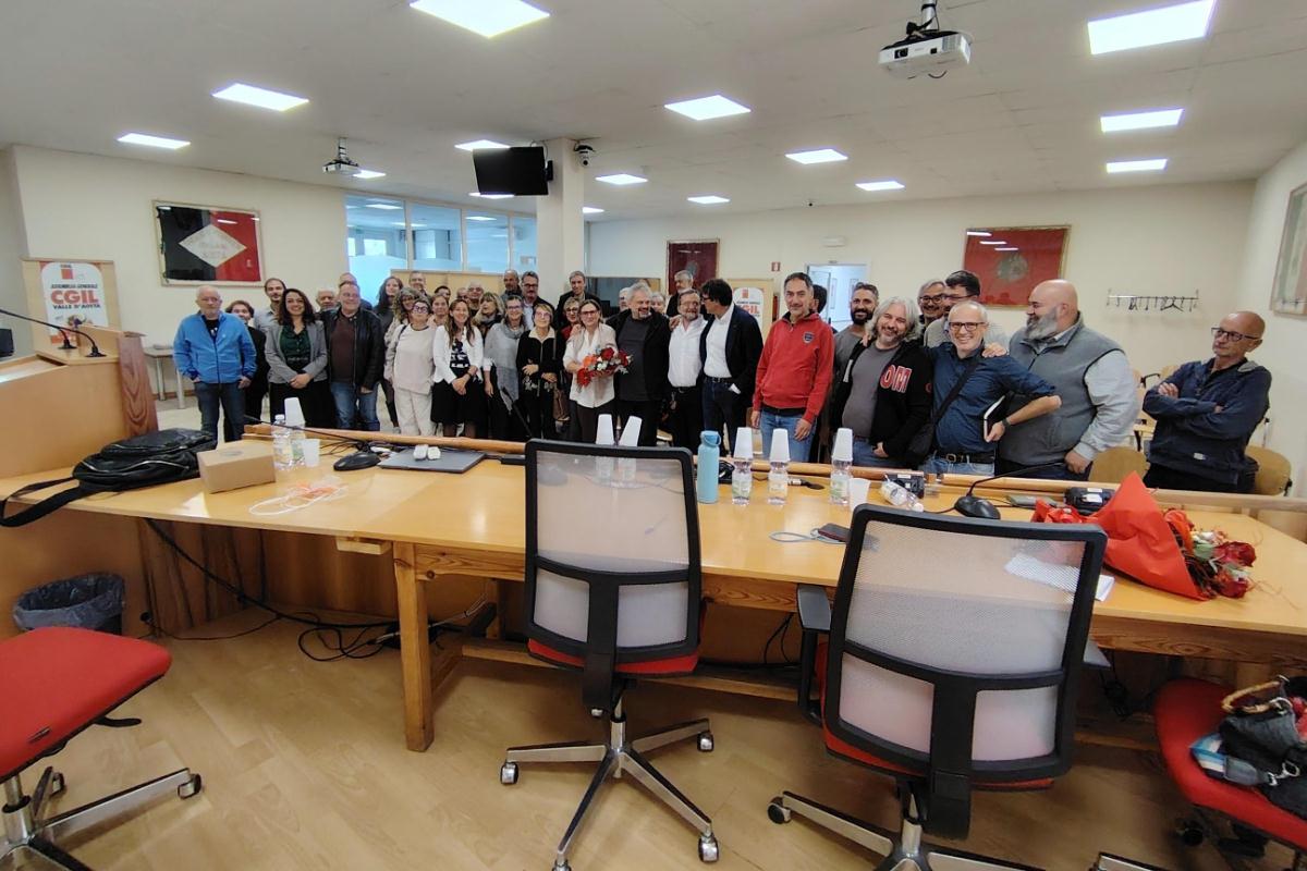 Igor De Belli nuovo segretario della Cgil Valle d'Aosta