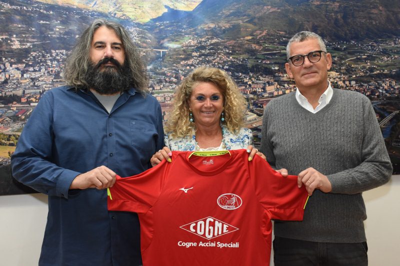 Nuovo sponsor Cogne Acciai Speciali