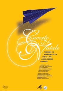 Aosta, Concerto di Natale delle Penne Nere al Giacosa