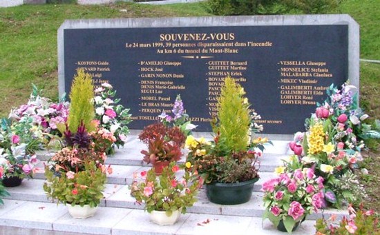 Monumento commemorativo al Monte Bianco