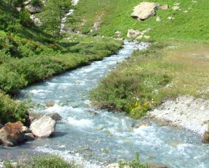 Maltempo, torrenti esondati in Val Veny e Valgrisenche