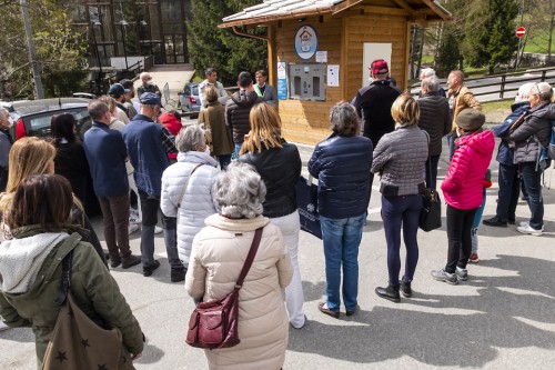 Inaugurazione della casa dell'acqua di Courmayeur