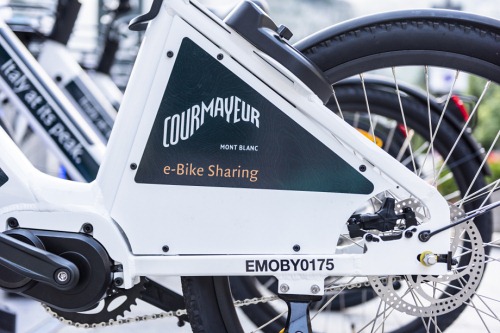 courmayeur e-bike sharing (courtesy Courmayeur Mont Blanc)