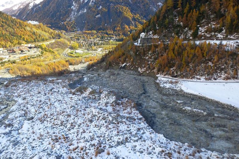 Danni in Val Veny (Archivio CFR)