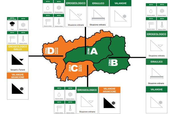 Mappa criticità