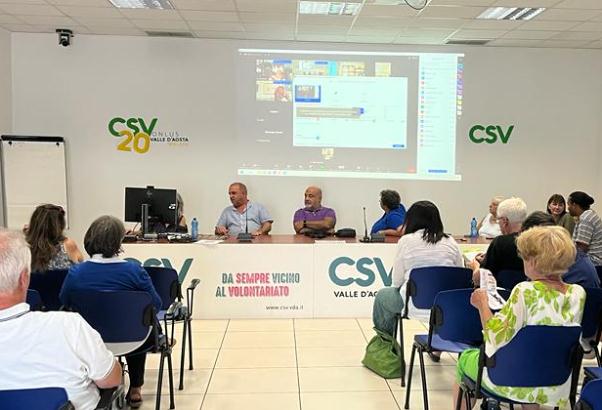 Riunione al CSV