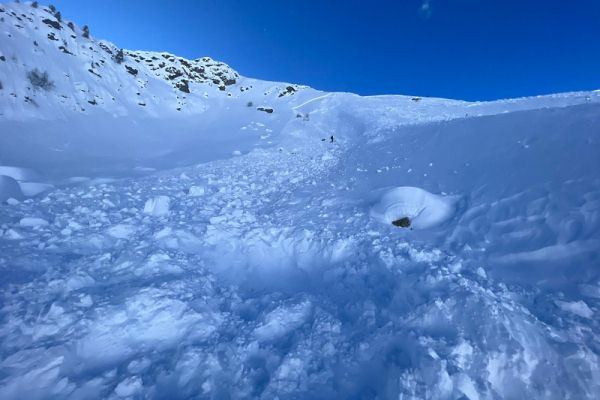 Valanga sul Gran San Bernardo