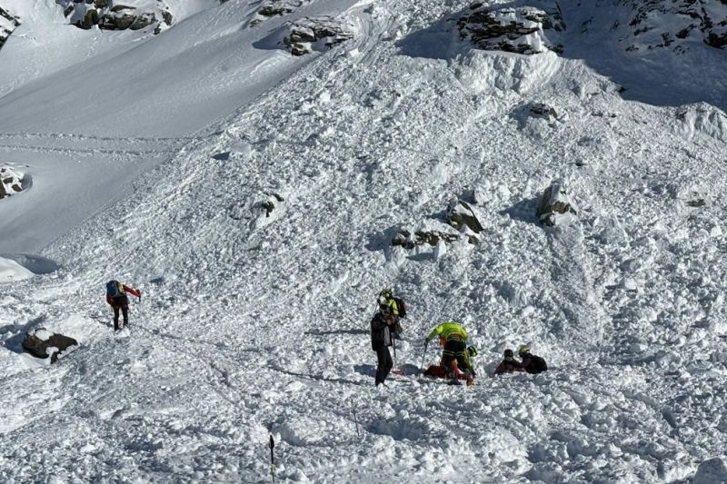 Il luogo della valanga