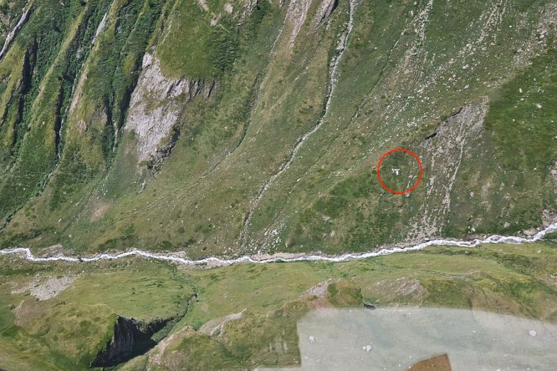 Il luogo dell'incidente